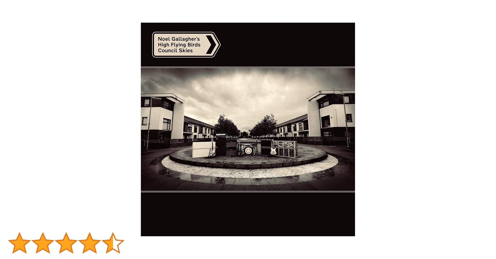 Noel Gallagher 【Council Skies】直筆サイン付き限定版 Noel Gallagher's High Flying Birds – Council Skies – Vinyl